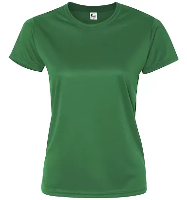 C5600 C2 Sport Ladies Polyester Tee Kelly front view