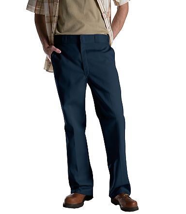 874 Dickies Men's 8.5 oz. Twill Work Pant in Navy _38 front view