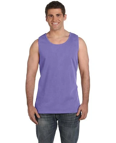 C9360 Comfort Colors Ringspun Garment-Dyed Tank in Violet front view