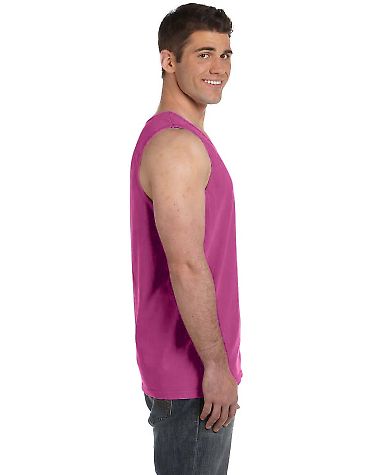 C9360 Comfort Colors Ringspun Garment-Dyed Tank in Peony front view