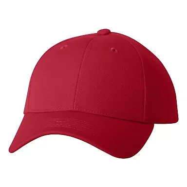 2220 Sportsman  - Wool Blend Cap -  Red front view