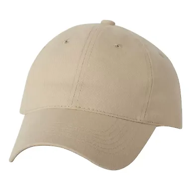 9610 Sportsman  - Heavy Brushed Twill Cap -  Khaki front view