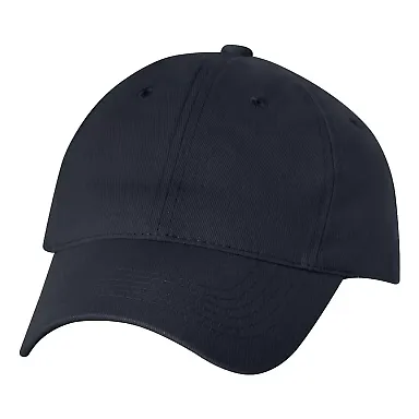 9610 Sportsman  - Heavy Brushed Twill Cap -  Navy front view