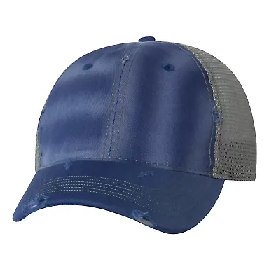 3150 Sportsman  - Bounty Dirty-Washed Mesh Cap -  Ocean/ Sage front view
