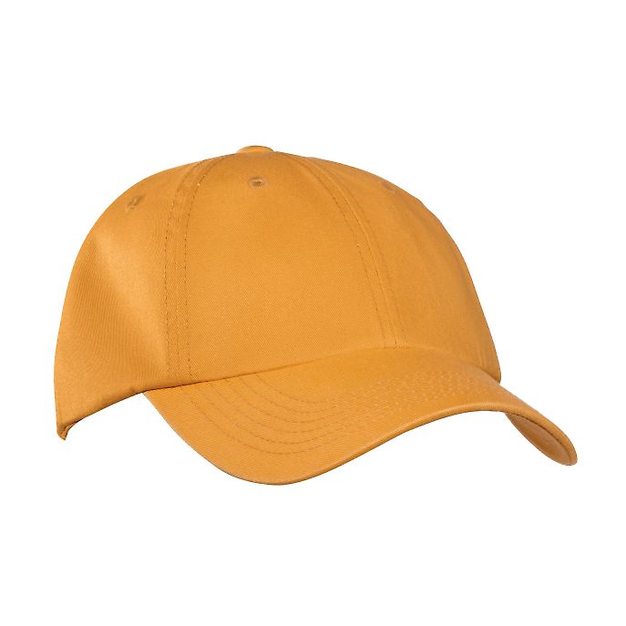 PWU  Port Authority Garment Washed Cap in Dandelion front view