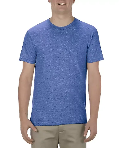 5301N Alstyle Adult Cotton Tee Royal Heather front view