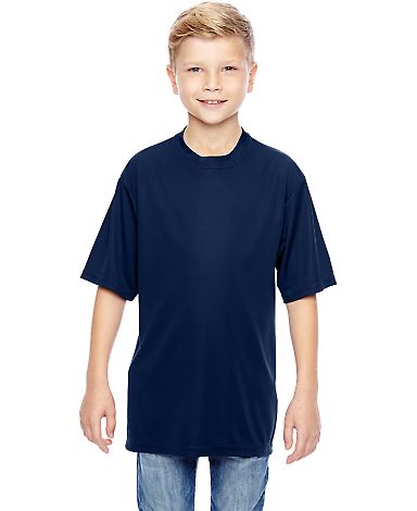 791  Augusta Sportswear Youth Performance Wicking  in Navy front view
