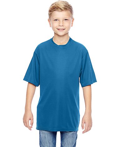 791  Augusta Sportswear Youth Performance Wicking  in Columbia blue front view