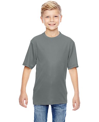791  Augusta Sportswear Youth Performance Wicking  in Graphite front view