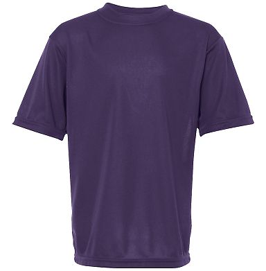 791  Augusta Sportswear Youth Performance Wicking  in Purple front view