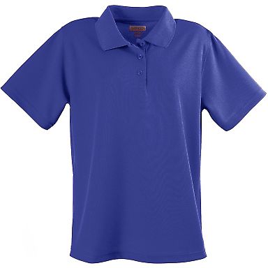 5097 Augusta Ladies' Wicking Mesh Sport Polo in Purple front view