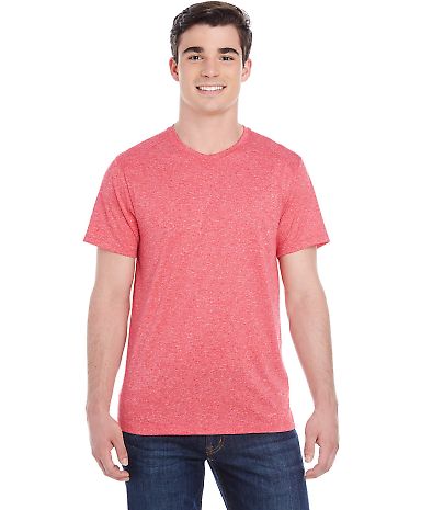 2800 Augusta Adult Kinergy Training T-Shirt in Red heather front view