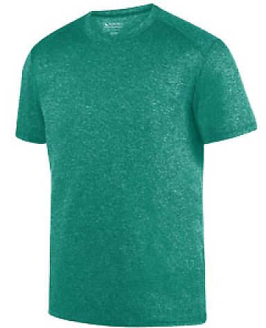 2800 Augusta Adult Kinergy Training T-Shirt in Dark green heather front view