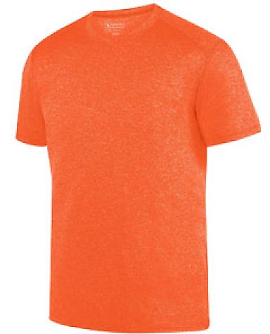 2800 Augusta Adult Kinergy Training T-Shirt in Orange heather front view