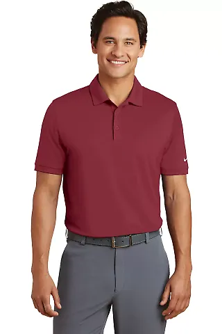 Nike Golf 799802  Dri-FIT Players Modern Fit Polo Team Red front view