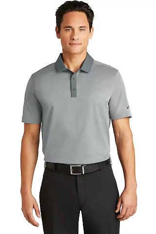 Nike Golf 779798  Dri-FIT Heather Pique Modern Fit Grey Heather front view