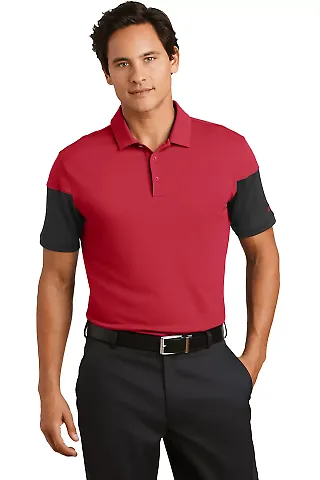 Nike Golf 779802  Dri-FIT Sleeve Colorblock Modern Gym Red/Black front view