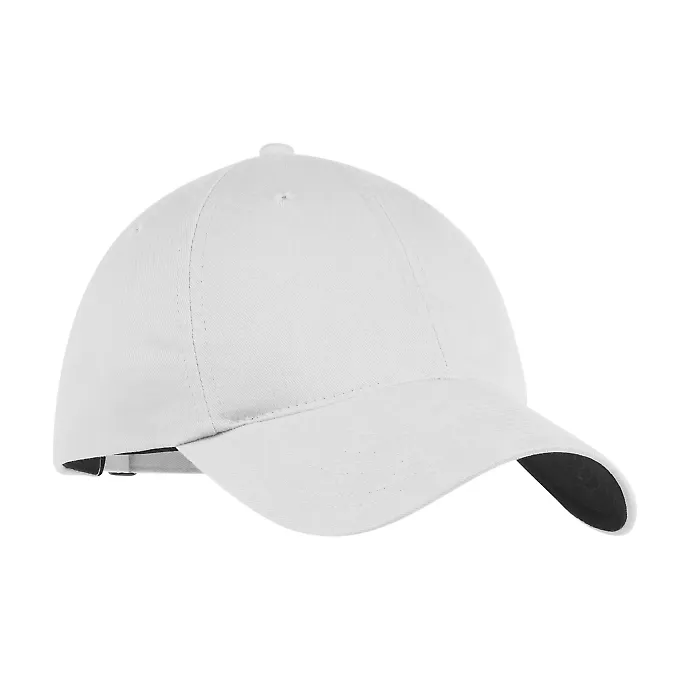 Nike Golf 580087  - Unstructured Twill Cap True White front view