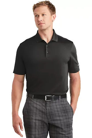 Nike Golf 838956  Dri-FIT Players Polo with Flat K Anthracite front view