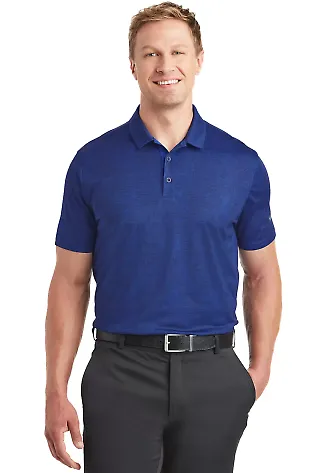 Nike Golf 838965  Dri-FIT Crosshatch Polo Old Roy/Marine front view