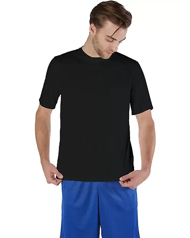 Champion CW22 Sport Performance T-Shirt in Black front view