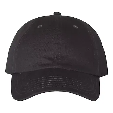 Valucap VC200 Brushed Twill Cap Charcoal front view
