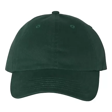 Valucap VC200 Brushed Twill Cap Forest front view