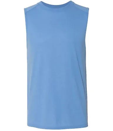 Gildan 42700 Performance Sleeveless T-Shirt CAROLINA BLUE front view