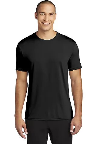 Gildan 46000 Performance® Core Short Sleeve T-Shi in Black front view