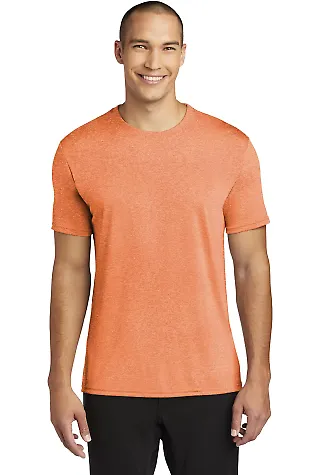 Gildan 46000 Performance® Core Short Sleeve T-Shi in Hthr sprt orange front view