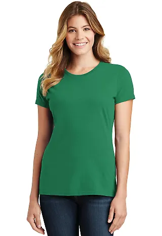 Port & Company LPC450 Ladies Fan Favorite Tee Athletic Kelly front view