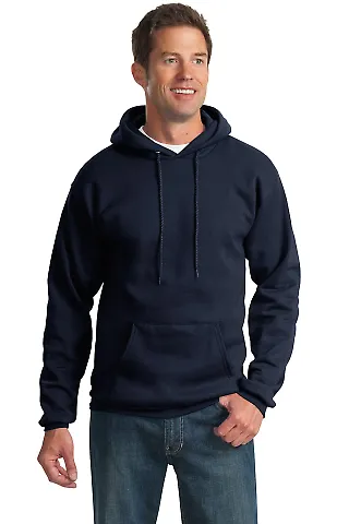 Port & Company PC90HT Tall Essential Fleece Pullov Navy front view