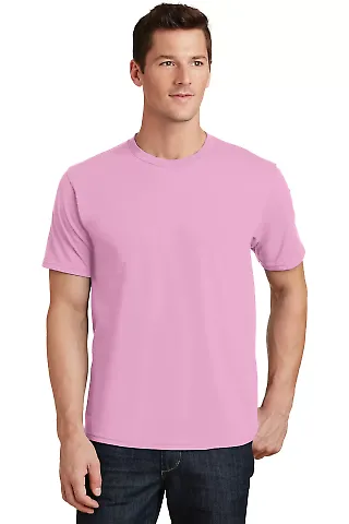Port & Co PC450 Fan Favorite Tee Candy Pink front view