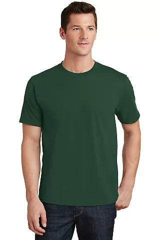 Port & Co PC450 Fan Favorite Tee Forest Green front view
