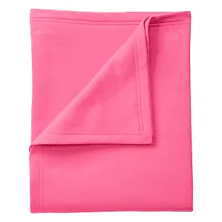 Port & Co BP78 mpany   Core Fleece Sweatshirt Blan Neon Pink front view