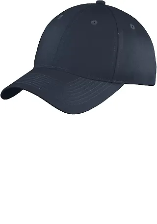 Port & Co C914 mpany   Six-Panel Unstructured Twil Navy front view