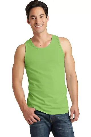 Port & Co PC099TT mpany   Pigment-Dyed Tank Top Limeade front view