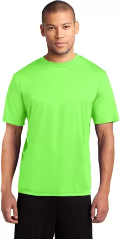 Port & Company PC380 Performance Tee in Neon green front view