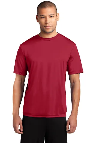 Port & Company PC380 Performance Tee in Red front view