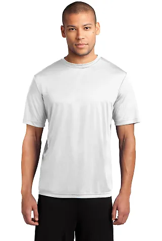 Port & Company PC380 Performance Tee in White front view