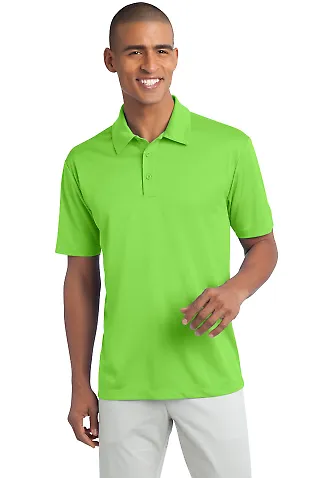 Port Authority K540    Silk Touch Performance Polo Lime front view