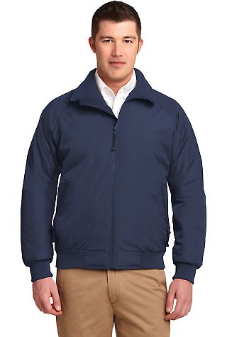 Port Authority TLJ754 Tall Challenger Jacket in Tr.navy/trnvy front view