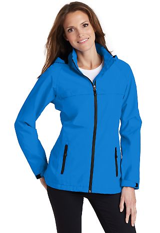 Port Authority L333    Ladies Torrent Waterproof J in Direct blue front view