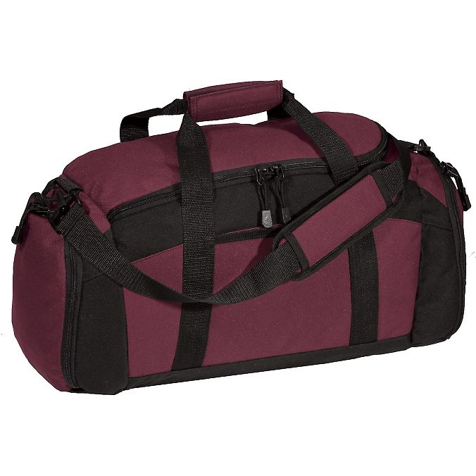 Port Authority BG970 - Gym Bag in Maroon front view