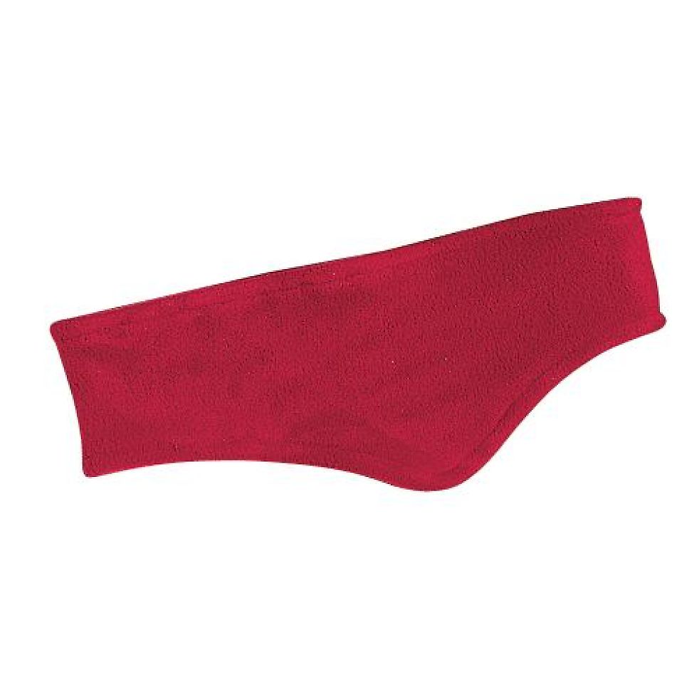 Port Authority C910    R-Tek   Stretch Fleece Head in Red front view