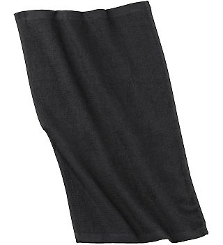 Port Authority PT38    - Rally Towel in Graphite grey front view