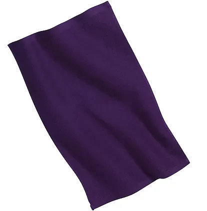 Port Authority PT38    - Rally Towel Purple front view