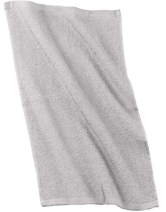 Port Authority PT38    - Rally Towel Silver front view