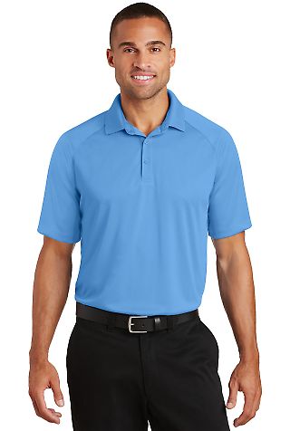 Port Authority K575 Crossover Raglan Polo in Azure blue front view