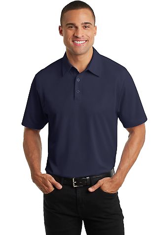 Port Authority K571    Dimension Polo in Dark navy front view